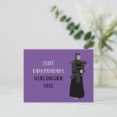 Carte Postale Kendo (Debout devant)