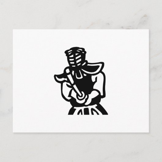 Carte Postale Kendo (Devant)