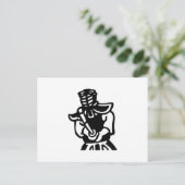 Carte Postale kendo (Debout devant)