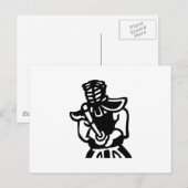 Carte Postale kendo (Devant / Derrière)