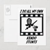 Carte Postale Kendo Stunts (Devant / Derrière)