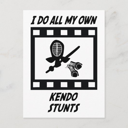 Carte Postale Kendo Stunts (Devant)