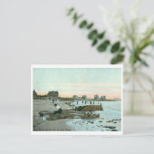 Carte Postale Kennebunk Beach, Maine 1915 Vintage (Debout devant)