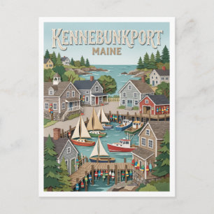 Carte Postale Kennebunkport Maine
