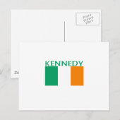 Carte Postale Kennedy (Devant / Derrière)
