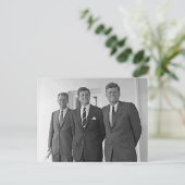 Carte Postale Kennedy Brothers, John, Ted, Robert (Debout devant)