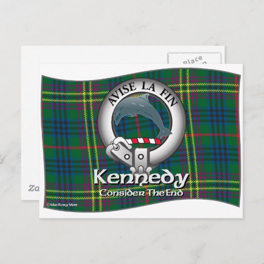 Carte Postale Kennedy Clan (Devant / Derrière)
