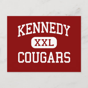 Carte Postale Kennedy - Cougars - Moyen - Redwood City