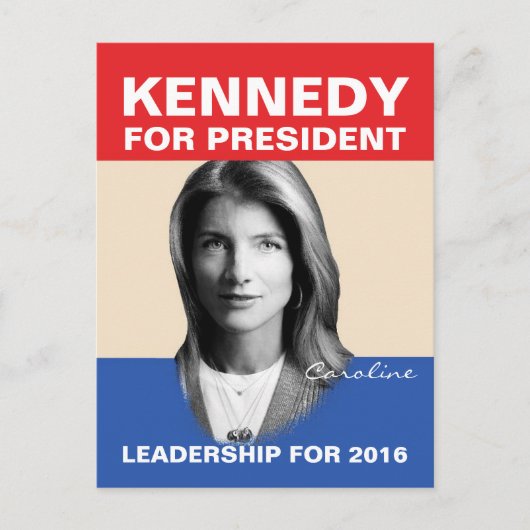 Carte Postale Kennedy Leadership (Devant)