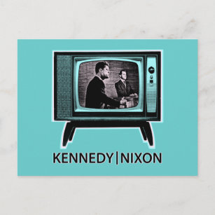 Carte Postale Kennedy Nixon 1960