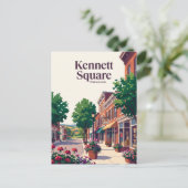 Carte Postale Kennett Square, Pennsylvanie (Debout devant)