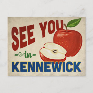 Carte Postale Kennewick Washington Apple - Vintage voyage