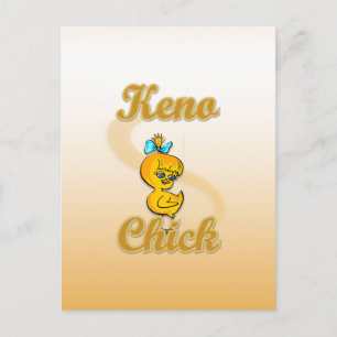 Carte Postale Keno Chick