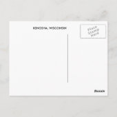 Carte Postale kENOSHA. WISCONSIN (Dos)