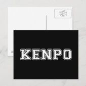 Carte Postale Kenpo (Devant / Derrière)
