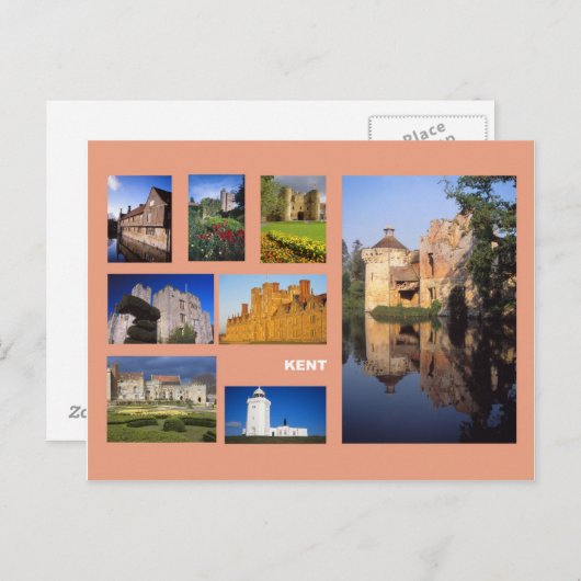 Carte Postale Kent multi-image (Devant / Derrière)