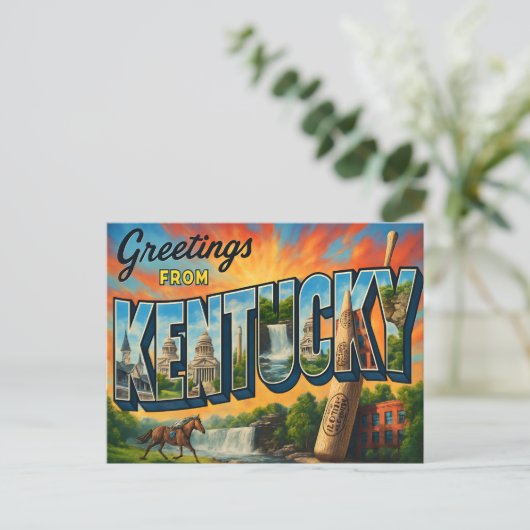 Carte postale KENTUCKY (Debout devant)