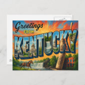 Carte postale KENTUCKY (Devant / Derrière)