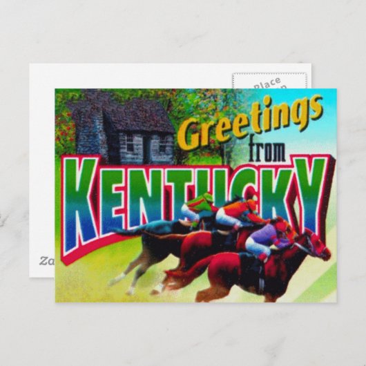 Carte postale Kentucky (Devant / Derrière)