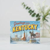 Carte postale KENTUCKY (Debout devant)