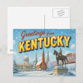 Carte postale KENTUCKY (Devant / Derrière)