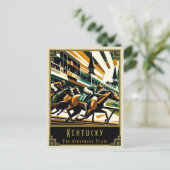 Carte Postale Kentucky | Art déco (Debout devant)