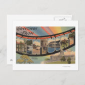 Carte Postale Kentucky (capitale de l'État/fleur) (Devant / Derrière)