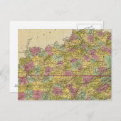 Carte Postale Kentucky Et Tennessee (Devant / Derrière)