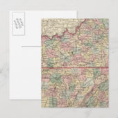 Carte Postale Kentucky et Tennessee 2 (Devant / Derrière)