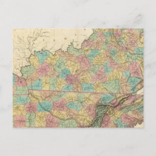 Carte Postale Kentucky et Tennessee 3