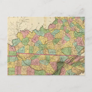 Carte Postale Kentucky et Tennessee 6