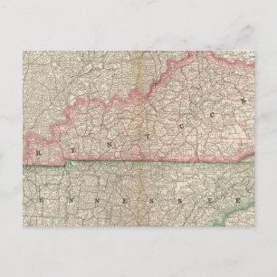 Carte Postale Kentucky et Tennessee 7