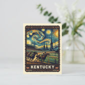 Carte Postale Kentucky | Vincent Van Gogh inspiré (Debout devant)
