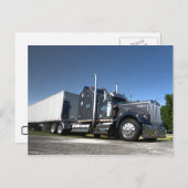 Carte postale Kenworth W900A Aero #2 (Devant / Derrière)