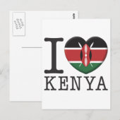 Carte Postale Kenya (Devant / Derrière)