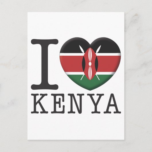 Carte Postale Kenya (Devant)