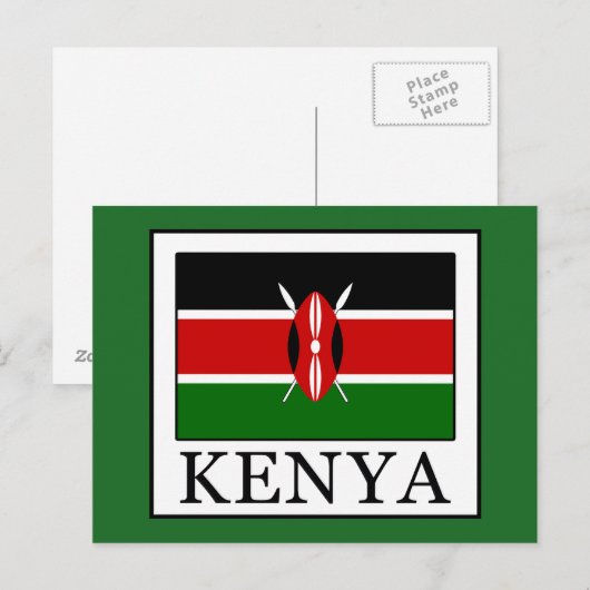 Carte Postale Kenya (Devant / Derrière)