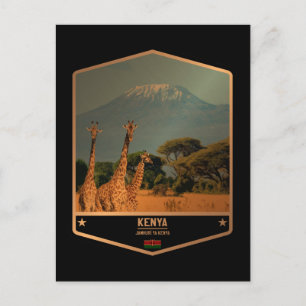 Carte Postale Kenya