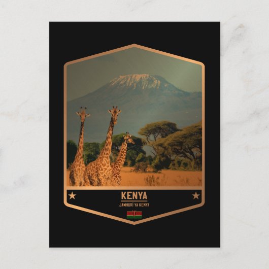 Carte Postale Kenya (Devant)