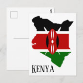Carte Postale Kenya (Devant / Derrière)