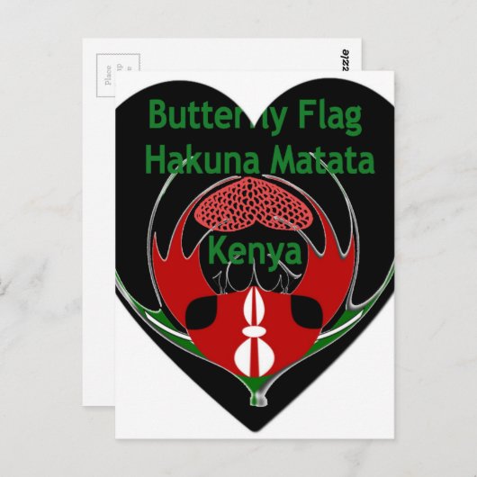 Carte Postale Kenya (Devant / Derrière)