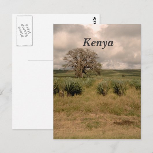 Carte Postale Kenya (Devant / Derrière)