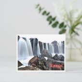 Carte Postale Kenya - Cascades - (Debout devant)