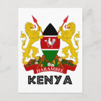 KENYA - emblème / drapeau / armoiries / symbole