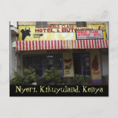 Carte postale Kenya Funny Sign (Devant)