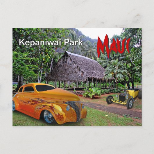 Carte Postale Kepaniwai Park Maui (Devant)