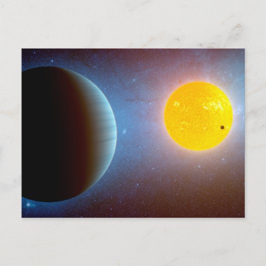 Carte Postale Kepler-10 Star System. (Devant)