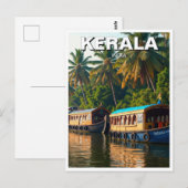 Carte Postale Kerala Inde (Devant / Derrière)