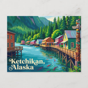 Carte Postale Ketchikan Alaska