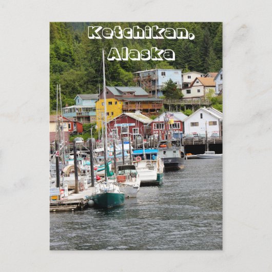 Carte Postale Ketchikan, Alaska (Devant)